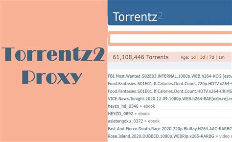 torrent proxy list